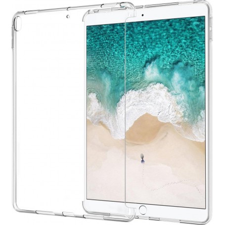 DrPhone iPad Air 10.5 2019 & iPad Pro 10.5 2017 TPU hoes - Flexibele Gel Case - Geschikt voor smart cover & keyboard