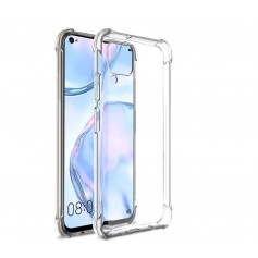 DrPhone P40 Lite / Nova 6 SE TPU Hoesje - Siliconen Bumper Case met Verstevigde randen – transparant