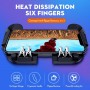 DrPhone GX5 GameController Voor Smartphones – Joystick Trigger – Ventilatie Koeling - Fortnite – PUBG – Call Of Duty - Zwart