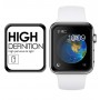 DrPhone Apple Watch 4 / 5 - 40mm Glas - 0.2mm Glazen screenprotector - Volledige Bescherming - Tempered glass - Zwart