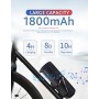 DrPhone T2 Pro® – Draagbare Bluetooth Speaker – BT 5.0 - HD Gesprekken - IP5 Waterdicht – Zaklamp – 10 uur capaciteit – Rood