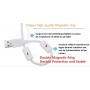 Olesit K107 Lightning Kabel 1.5 Meter Fast Charge Lader 2.1A High Speed Laadsnoer Oplaadkabel - Zwart