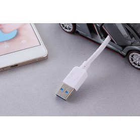 Olesit K109 TYPE-C USB-C Kabel 3 Meter - 30% Sneller Laden! - 2.1A High Speed Laadsnoer Oplaadkabel - Magnetische Ring