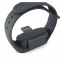 DrPhone X3 2 in 1 Xiaomi Mi Band 4 Oplader – Docking + Mini oplader cliphouder - 1 Meter - Zwart