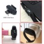 DrPhone X3 2 in 1 Xiaomi Mi Band 4 Oplader – Docking + Mini oplader cliphouder - 1 Meter - Zwart