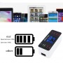 DrPhone WL2 Multi USB 8-poorts Smart Hub - 40W Wandlader - Oplaadstation met Qualcom 3.0 & Type C PD 20W Poort met LED-display