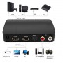 DrPhone ARC13 - HDR HDMI 2.0 Audio Extractor 4K @60Hz + Optisch TOSLINK SPDIF + Analoge RCA L / R met Audio EDID / UHD/ARC