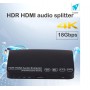 DrPhone ARC13 - HDR HDMI 2.0 Audio Extractor 4K @60Hz + Optisch TOSLINK SPDIF + Analoge RCA L / R met Audio EDID / UHD/ARC