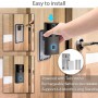 DrPhone SMARTCAM3 - Video Deurbel 1080P Draadloze Intercom TUYA / SmartLife - Camera - Smart Home Google Assistent - Zwart
