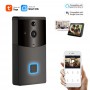 DrPhone SMARTCAM3 - Video Deurbel 1080P Draadloze Intercom TUYA / SmartLife - Camera - Smart Home Google Assistent - Zwart