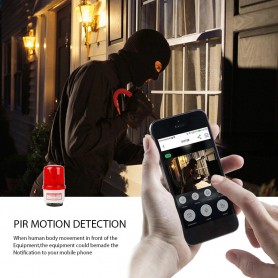 DrPhone SMARTCAM3 - Video Deurbel 1080P Draadloze Intercom TUYA / SmartLife - Camera - Smart Home Google Assistent - Zwart