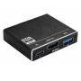 DrPhone THD3 USB C HUB - Type-C naar HDMI 4K.60Hz – Power Delivery (PD) 100 W Opladen & USB 3.0 Adapter - Zwart
