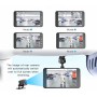DrPhone DUOCAM-HD - Dashcam - Full HD 1080P 4 Inch IPS DVR - Auto Camera Lens Dash Cam Nachtzicht - Parkeer Monitor