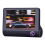 DrPhone DASH2 - DashCam Video CarDVR – Nachtzicht - 3 Lens HD Camera & Video – 5MP – 4inch HD Display – Achteraanzicht