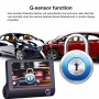 DrPhone DASH2 - DashCam Video CarDVR – Nachtzicht - 3 Lens HD Camera & Video – 5MP – 4inch HD Display – Achteraanzicht
