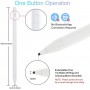 DrPhone Ultima3 Actieve Stylus Pen - Magnetisch – 1.9mm voor o.a Windows / Android en IOS - Wit