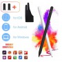 DrPhone Ultima3 Actieve Stylus Pen - Magnetisch – 1.9mm voor o.a Windows / Android en IOS - Zwart