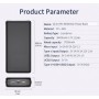 DrPhone PW3 Powerbank 30.000mAh – Snel Opladen Qualcom 3.0 - PD 3.0 USB C Power Delivery- 18W -Zwart