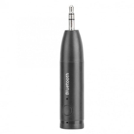 DrPhone AUX05 - Bluetooth 5.0 + AUX Male voor Auto – Bluetooth Transmitter – Luidsprekers / Muziek Ontvanger – Zwart