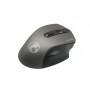 DrPhone IM2 Draadloze LED Muis - 1600 DPI Verstelbaar - USB 3.0 ontvanger – Half Ergonomische Optische Muis 2.4 GHz - Grijs