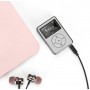 DrPhone X4 Mp3 Mini – Music Player – Led – Aux – Usb – Lcd Sn Display – Muziek Media Speler- Mini - Zilver