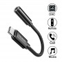 DrPhone - MCD USB-IF Certificatie - Type C naar 3.5mm DAC HIFI Audio Kabel + Bellen / Muziek / Volume Controle