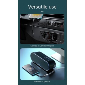 DrPhone - MCD USB-IF Certificatie - Type C naar 3.5mm DAC HIFI Audio Kabel + Bellen / Muziek / Volume Controle