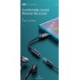 DrPhone - MCD USB-IF Certificatie - Type C naar 3.5mm DAC HIFI Audio Kabel + Bellen / Muziek / Volume Controle