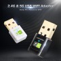 DrPhone W3 Pro - Driver Free - 600Mbps - Dual Band - USB WiFi - Plug en Play WiFi Adapter - Zonder Installatie 