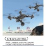 LUXWALLET TT GPS Drone – 30km/h - 210 Gram - Afstandsbediening – GPS 2.4Ghz – 4K Camera - Foto - Applicatie + Afstandsbediening
