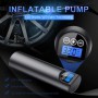 DrPhone PTI – Portable Tire Inflator - Draagbare Luchtcompressor -Oplaadbare Banden Pomp - Met LED Noodverlichting - Zwart