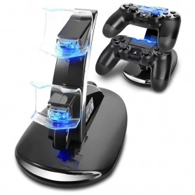 DrPhone RR Dual PS4 Controller USB Charging stand – USB Charging – PS4 – Controller Lader – Playstation console -