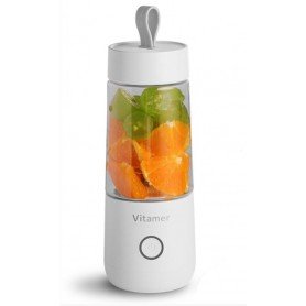 DrPhone V6 Portable Shaker – Juice Shaker – Mixer – Drink en Shake – On The Go – Gym - Shaker – Proteïne en fruit- Wit