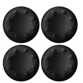 DrPhone Siliconen Thumbsticks – Playstation 3 & 4 – Extra Grip – Playstation Controller – Xbox One Controller – Zwart 4pack