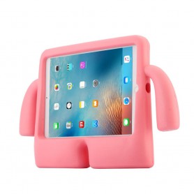 DrPhone KC Kinder Hoes Apple iPad Air 1/2/ Pro 9,7 & iPad 2017/2018 Schokbestendig met stevig EVA-schuim – Roze