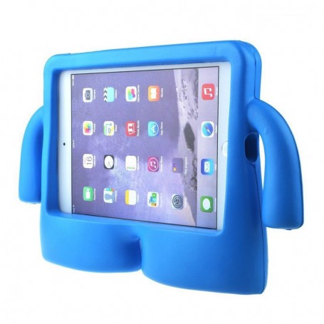 Dempsey Druppelen Ongewapend DrPhone KC Kinder Hoes Apple iPad Mini 4/5 Schokbestendig met stevig  EVA-schuim – Blauw