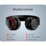 DrPhone H1 Pro - Bluetooth Hoofdtelefoon HiFi Stereo Draadloze Koptelefoon - Over-Ear Ruisonderdrukking Met Mic - Micro SD Kaart