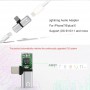DrPhone Audio Splitter Adapter - 2 Lightning Poorten - Stereo Sound - Opladen + Audio - 2 in 1 - Voor iPhone en iPad - Goud