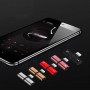 DrPhone Audio Splitter Adapter - 2 Lightning Poorten - Stereo Sound - Opladen + Audio - 2 in 1 - Voor iPhone en iPad - Goud