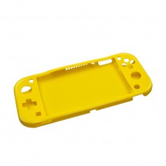 DrPhone NSL 1GL- Zachte Siliconen Case - Nintendo Switch Lite – Protector - Geel