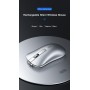 DrPhone NIYE Serie Draadloze Stille Muis 2.4Ghz – 2 in 1 – USB & Bluetooth 5.0 – DPI - Oplaadbaar – Rosegold