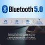 DrPhone B8 - Bluetooth 5.0 Dongle - Windows Adapter Desktop PC / Laptop BT 5.0 + EDR - Dual Modus - 2 Apparaten - 20M
