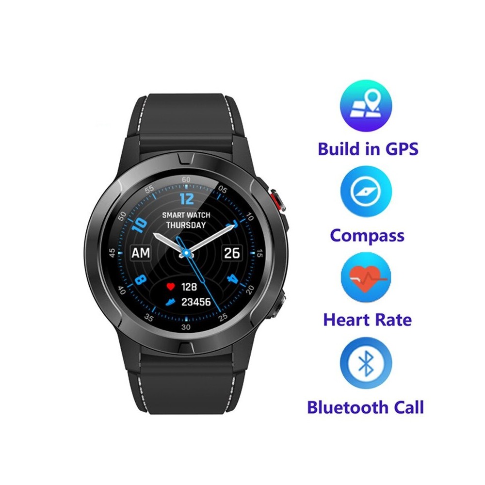 elk brug Bron DrPhone GP1 - GPS Outdoor Horloge - Smartwatch met GPS Hartslag / GPS /  Kompas / Barometer / Sport - Zwart - Dr. Phone