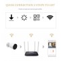 DrPhone CC1 Smart Life / TUYA – Google Home / Alexa - Wifi IP Camera voor Buiten 1080P 2MP – Audio + Nachtzicht