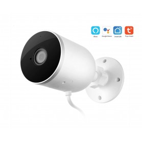 DrPhone CC1 Smart Life / TUYA – Google Home / Alexa - Wifi IP Camera voor Buiten 1080P 2MP – Audio + Nachtzicht
