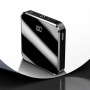 DrPhone PBM1 - 20.000mAh - Smart Mobile Powerbank – 2 usb ingangen – Type C – Micro USB – LED Display – Zwart Glans