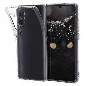 DrPhone Xiaomi MI NOTE 10/10 PRO TPU Hoesje - Ultra Dun Premium Soft-Gel Case - Transparant