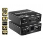 DrPhone ARC1 Pro - 4K 60Hz Swich - Hdmi 2.0b Audio Splitter - 5.1 Arc Hdmi Audio - HDMI + Audio & ARC Converter - Zwart