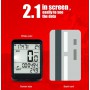 DrPhone FCS2 Draadloze Fietscomputer – Snelheidsmeter – Kilometerstand/Teller –Stopwatch – ODO en meer - Zwart