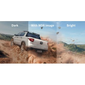 DrPhone DASH2 - DashCam Video CarDVR – Nachtzicht - 3 Lens HD Camera & Video – 5MP – 4inch HD Display – Achteraanzicht